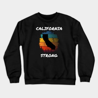 California Strong Color Blast Crewneck Sweatshirt